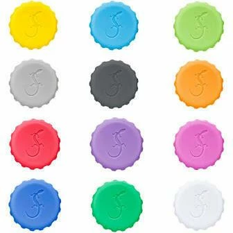 Lurch Silikon-Kronkorken, 12er-Set 2 Lurch Silikon-Kronkorken, 12er-Set – Bild 2