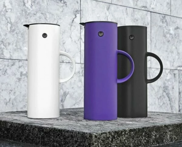 Stelton Isolierkanne EM77 1 L In Soft Schwarz 3 Stelton Isolierkanne EM77 1 L In Soft Schwarz – Bild 3