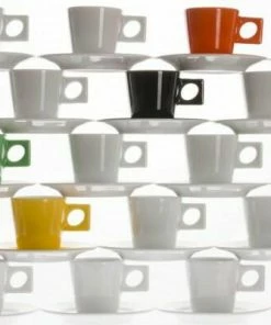 NYNY Espressotasse Von Porzellanfabrik Walküre, Weiß -Bialetti-shop MG 5014 l 1