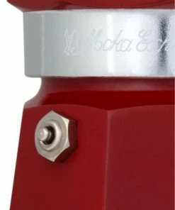 Bialetti Espressokocher Moka Express Red 1 Tasse/ 6,5 Cm -Bialetti-shop Moka Express Red 3
