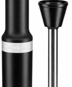 KitchenAid Kabelloser Stabmixer In Matt Schwarz -Bialetti-shop P191291KP 030z