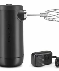 KitchenAid Kabelloses Handrührgerät Schwarz Matt -Bialetti-shop P191341KP 033z