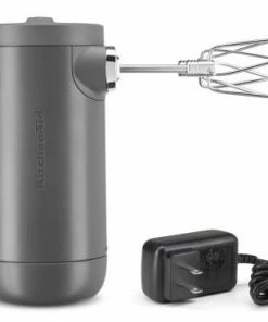 KitchenAid Kabelloses Handrührgerät Dunkelgrau -Bialetti-shop P191341KP 035z