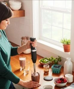 KitchenAid Kabelloser Stabmixer In Matt Schwarz -Bialetti-shop P191569kp 068z