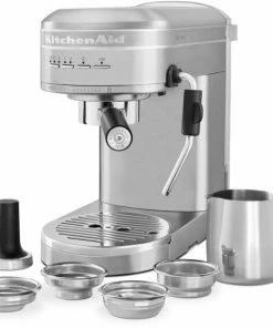 KitchenAid Halbautomatische Espressomaschine ARTISAN In Edelstahl -Bialetti-shop P200142KP 072z EMEA SX
