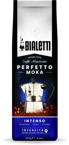Bialetti Gemahlener Kaffee Perfetto Moka Intenso 250g 1 Bialetti Gemahlener Kaffee Perfetto Moka Intenso 250g