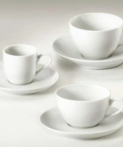 Pillivuyt Frühstückstasse Cécil Untertasse:Durchmesser 162 Mm