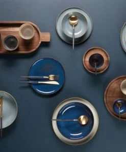 ASA Cappuccinotasse Mit Untertasse Saisons Midnight Blue 5 ASA Cappuccinotasse Mit Untertasse Saisons Midnight Blue -Bialetti-shop Saisons gesamt gold 1