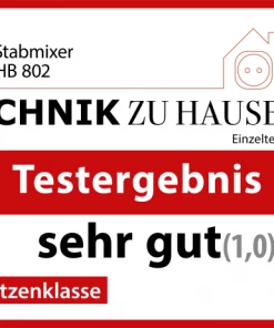 GRAEF Akku-Stabmixer HB 802 In Schwarz -Bialetti-shop Testsiegel Graef HB 802