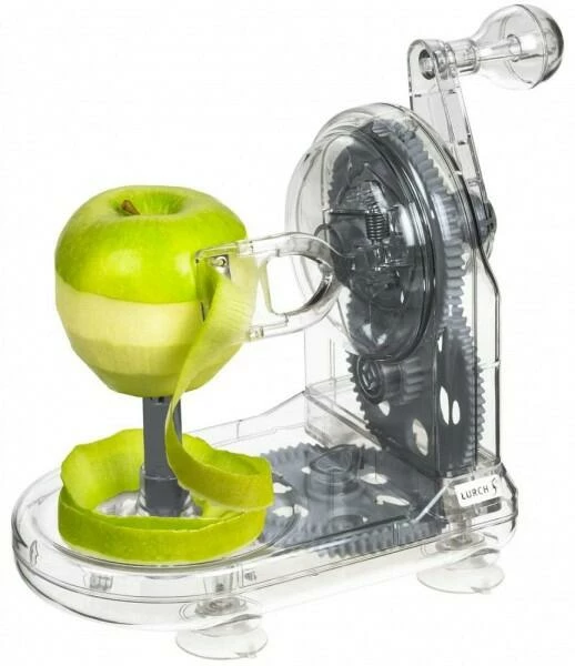 Lurch Apfelschäler Steingrau 1 Lurch Apfelschäler Steingrau