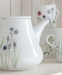 Kahla Magic Grip Wildblume Espresso-Obertasse 0,09 L, Blau-rot -Bialetti-shop Wildblume 76 875 23 HiRes RGB neu 1 l