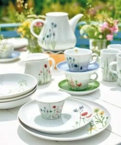 Kahla Magic Grip Wildblume Espresso-Obertasse 0,09 L, Blau-rot -Bialetti-shop Wildblume 76 875 31 HiRes RGB neu 5 l