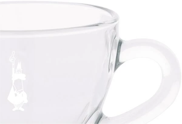 Bialetti Cappuccinotassen Aus Glas, 2er Set 2 Bialetti Cappuccinotassen Aus Glas, 2er Set – Bild 2