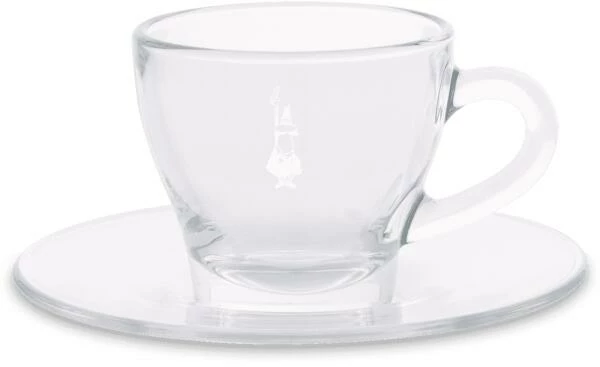 Bialetti Cappuccinotassen Aus Glas, 2er Set 3 Bialetti Cappuccinotassen Aus Glas, 2er Set – Bild 3