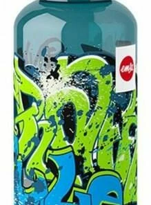 Emsa Teens Tritan Trinkflasche Graffiti Mit Trinkverschluss