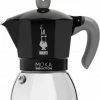 Bialetti Espressokocher Moka Induktion Black 6 Tassen