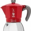 Bialetti Espressokocher Moka Induktion Red 6 Tassen / 11 Cm