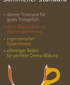 Kahla Café Sommelier Kaffeebecher Set 2tlg. In Weiß -Bialetti-shop kahla CafeSommelier Standard KAHLA 300 DPI 9 l