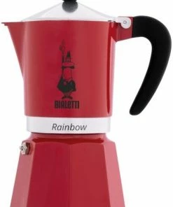 Bialetti Espressokocher Rainbow Rot 6 Tassen