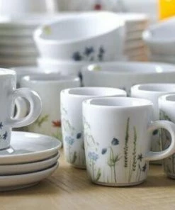 Kahla Magic Grip Wildblume Espresso-Obertasse 0,09 L, Blau-rot -Bialetti-shop wildblume pos 9782 72dpi rgb neu l